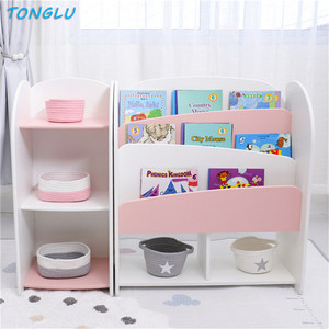 <span class=keywords><strong>Rangement</strong></span> de jouets en bois pour enfants, étagère à livres, naturel, primaire boîte de jouets pour filles et garçons - Product Image 1