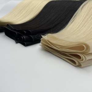 Extensiones de Cabello Humano Virgen Ruso Starose, Liso Natural, Super Doble Trama, Invisible, Teñido, Sin Costuras, Delgado - Product Image 5