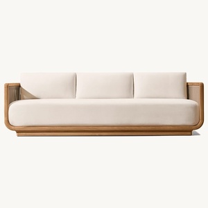 Conjunto <span class=keywords><strong>de</strong></span> Sofás Modernos <span class=keywords><strong>de</strong></span> Teca Negra <span class=keywords><strong>para</strong></span> Exteriores, <span class=keywords><strong>Cojines</strong></span> Impermeables, Muebles <span class=keywords><strong>de</strong></span> Madera Sólida <span class=keywords><strong>para</strong></span> <span class=keywords><strong>Terraza</strong></span>, Jardín, Balcón, Villa, Hotel, Apartamento - Product Image 5