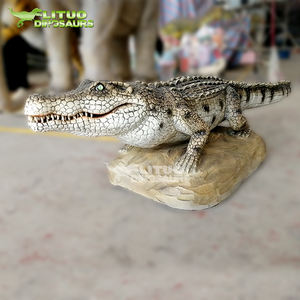 Coccodrillo Animatronico Cavalcabile per Parco Giochi - Product Image 6