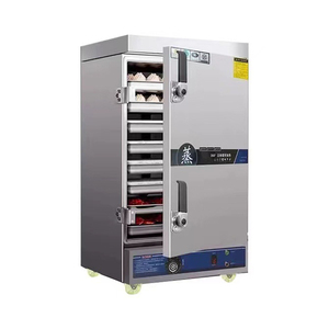 Vaporizzatore di frutti di mare commerciale a vapore 3 piani a induzione frutti di mare per il vapore di riso pesce vegetale ristorante Hotel - Product Image 3