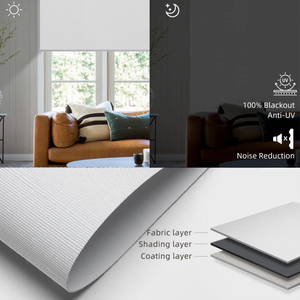 Persianas Enrollables Inalámbricas Sin Taladro, con Filtro de Luz y Aislamiento Térmico para Ventanas Francesas, Persianas a Medida - Product Image 2