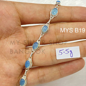 Wholesale Original Superb Gemstone <b>Sterling</b> <b>Silver</b> <b>925</b> Fine <b>Bracelet</b> Tennis <b>Bracelet</b> Style for Women for Party or Gift - Product Image 1