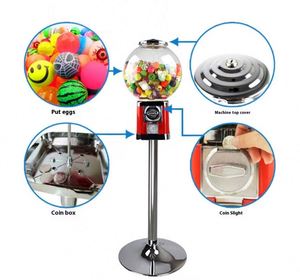 Factory Price Coin-Operated Kids Candy Commercial Vending <b>Machine</b> With Capsule Ball Bouncing Toy - Product Image 1