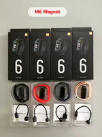 Profitez de la mode M6 M7 M8 Fitness Montre Bracelet intelligent Fréquence cardiaque Étanche Android Écran tactile Montres intelligentes Montre Bande Ensemble