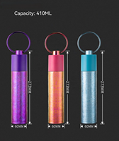 Flacons sous vide et thermos de 410ml, type bouteille d'eau en titane