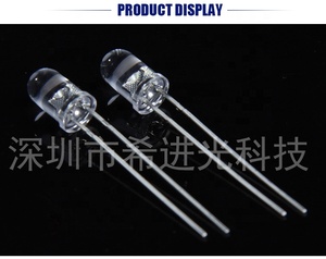 Miễn Phí Mẫu Czinelight F5 2 Pins Vòng Rõ Ràng Lens Red & Màu Xanh Lá Cây Bi-Màu 5Mm Led Diode - Product Image 4