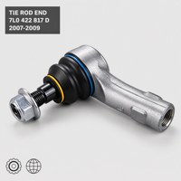 OEM 7L0422817D 7L0422817D  Extrémité de biellette de direction extérieure pour Audi Q7 4L 2007 2008 2009 2010 2011 2012 2013 2014 2015