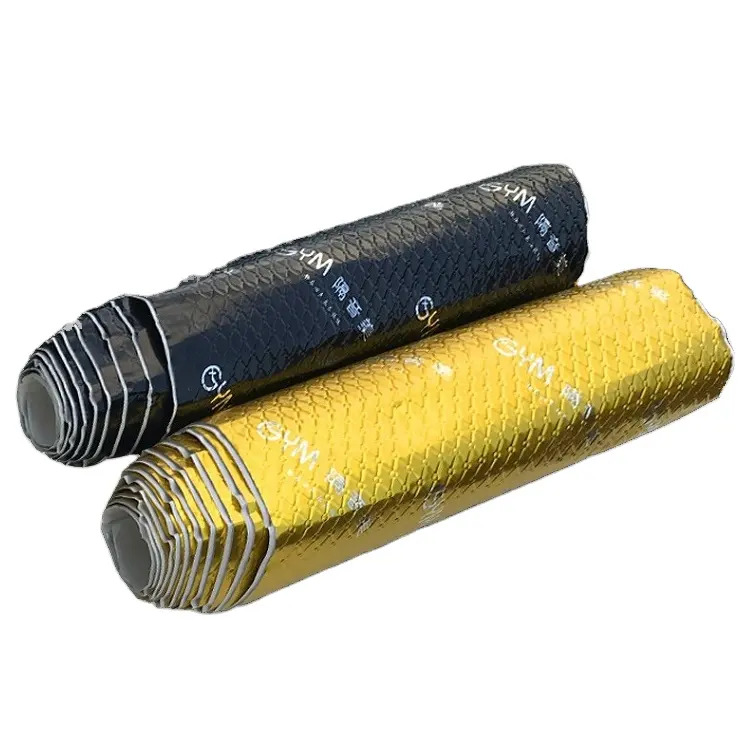 Keyrone 2.5mm xe âm thanh deadening underlay giảm xóc BUTYL tấm cao su cách âm băng