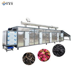 Ligne de séchage alimentaire continue 2000 kg/h, haute performance, ligne de production de séchage automatique pour produits de <span class=keywords><strong>boulangerie</strong></span> et céréalières - Product Image 1