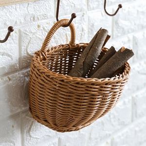<strong>Small</strong> 5 Inch Straw <strong>Basket</strong> Pink Laundry Hamper With Lid Extra Large Rectangular <strong>Baskets</strong> Wheels 100L White <strong>Plastic</strong> Coco Lined - Product Image 3