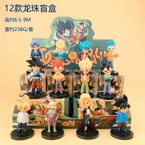 Figurine d'action de dragon à succès, boîte aveugle, dessin animé, anime, <span class=keywords><strong>Goku</strong></span>, <span class=keywords><strong>Vegeta</strong></span>, modèle Saiyan, jouet de collection - Product Image 4