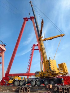 Grue tout-terrain XCA750 de haute qualité, capacité de levage de <span class=keywords><strong>750</strong></span> tonnes, moment de charge de 22500 <span class=keywords><strong>KN</strong></span>/m, grue de levage lourd - Product Image 2