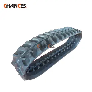 Mini track loader replacement parts rubber tracks 200*72mm original factory direct sales spare parts rubber tracks