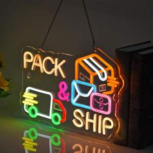 Неоновая вывеска для доставки - Product Image 4