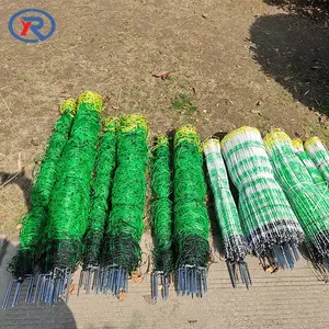 Poultry And Goat Electric Animal Fence/Electric Fence Netting For Chicken Sheep With Single/double Spikes