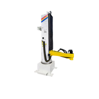 Robot de laboratoire contrôlé par PLC de précision, précision au niveau du micron, 4 axes, capacité de charge de 50 kg pour l'empilage/la manipulation automatisée des échantillons