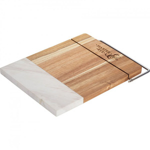 Nuovo prodotto di Marmo di Legno Formaggio Tagliere in Acciaio Inox <span class=keywords><strong>Filo</strong></span> Affettatrice - Product Image 4