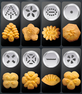 Pistolet à biscuits multifonctionnel et ensemble de glaçage avec huit embouts pour la décoration avancée de gâteaux et le modelage de biscuits - Product Image 3