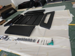 En stock haut dur acier camping-car coque tonneau couverture étanche camion Toppers auvent pour Toyota F150 BYD Shark - Product Image 5