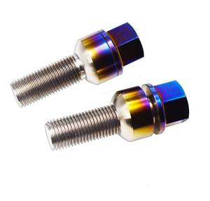 Perno de rueda de titanio Gr.5 personalizado hermoso colorido fuerte peso ligero de alto rendimiento para <span class=keywords><strong>Porsche</strong></span> - Product Image 2