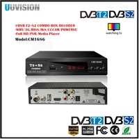 Décodeur TV Full HD WiFi Quad Core Android 15 Waterfall Spot COMBO DVB-T2+S2, très vendu en Afrique, au Moyen-Orient et en Asie centrale