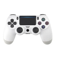 Control Inalámbrico para PS4, Gamepad Bluetooth con Giroscopio de 6 Ejes, Doble Vibración, Joystick y Panel Táctil