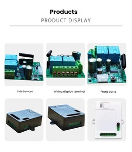Không dây RF Receiver <span class=keywords><strong>Relay</strong></span> chuyển DC 12V/24V <span class=keywords><strong>Relay</strong></span> <span class=keywords><strong>2</strong></span> kênh receiver module và học tập mã điều khiển từ xa - Product Image 2