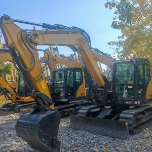 XE80E Crawler Excavator <b>8</b> <b>Ton</b> Hydraulic <b>Digger</b> Reliable Kubota V3307 Engine Luxury A/C Cab High Flow Compact Machine Ready - Product Image 1