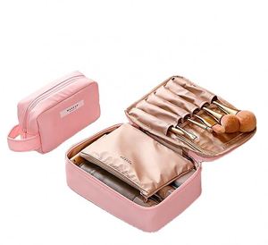 Sac de rangement cosmétique de style coréen, grande capacité, étanche, trousse de toilette, organiseur de cosmétiques, boîte de rangement - Product Image 1