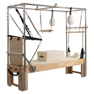 Venta Directa de Fábrica Cadillac Reformer Modelo 003 Equipo Multifuncional Tres <span class=keywords><strong>en</strong></span> Uno para Pilates, Yoga y Ejercicio Físico - Product Image 1