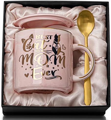 Pink-cat mum mug