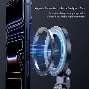 Soporte Magnético Plegable para Teléfono, Trípode de Aluminio Ajustable en Múltiples Ángulos para Smartphone y Tablet - Product Image 5