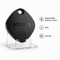 Traceur GPS ATUVOS Chine, contrôlé par la voix, pour animaux de compagnie et enfants, compatible avec les téléphones mobiles