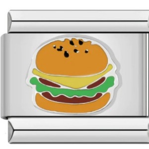 Heartlight Italian Charm Bracelet Stainless Steel Modular Bangle Unisex Jewelry Gift Set Original Design Patchwork Square Charms - Product Image 4