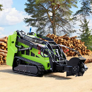 لودر زاحف صغير مع آلة طحن جذوع الأشجار بمحرك هوندا يعمل بالبنزين معتمد من CE وEPA ويورو 5 عالي الكفاءة - Product Image 2