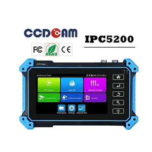 Ip摄像机Ipc测试仪5200C 5200 C Plus Ipc5200安全摄像机闭路电视套件视频监控附件和工具Seguridad