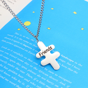 Meilleur ami pour toujours collier en acier inoxydable 3 soeurs dames bijoux exquis Graduation <span class=keywords><strong>saison</strong></span> retour vêtements cadeau - Product Image 5