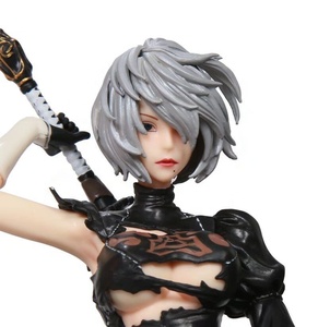 หุ่นฟิกเกอร์อนิเมะ Nier automata ขนาด33cm Nier 2B ล่า yorha ประเภท No.2 B แอคชั่นหุ่นสองหัว2B yorha - Product Image 4