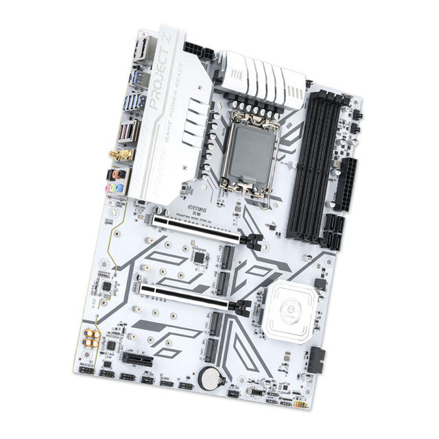 New ERYING Z790 DDR5 ARGB ATX Gaming Motherboard WiFi 6E 2.5Gbps 14th/13th/12th Gen Intel CPUs Four SATA M.2 128GB LGA 1700