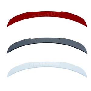 2023 nouveau sport aileron arrière lèvre de queue de canard pour Hyundai Elantra Fiber aspect carbone ABS aile voiture accessoires extérieurs 2020 2019 - Product Image 1