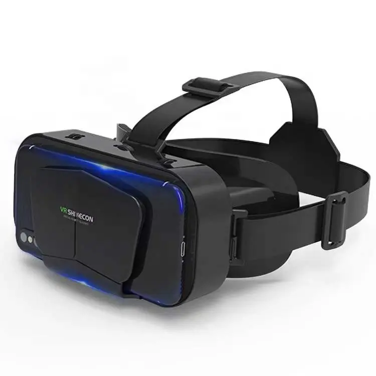 Orijinal G10 IMAX dev ekran VR <span class=keywords><strong>gözlük</strong></span> <span class=keywords><strong>3D</strong></span> sanal gerçeklik kutusu Google karton kask için 4.7-7 "Smartphone