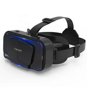 نظارات الواقع الافتراضي, الأصلي G10 IMAX شاشة عملاقة نظارات الواقع الافتراضي ثلاثية الأبعاد صندوق الواقع الافتراضي جوجل الكرتون خوذة للهواتف الذكية 4.7-7"