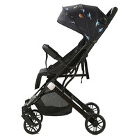 Poussette bébé 4 en 1 Portable bébé poussette multi-fonctionnel haute vue poussette bébé pliant poche parapluie chariot