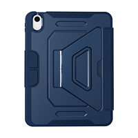 Coque de protection intelligente pivotante pour tablette iPad 10e, 11e, 12e génération A16 Air 5 10.9 Pro 11 M2 M3 M4, étui magnétique à triple pliage