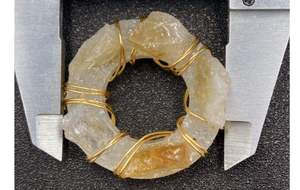 Círculo Donut cristales curativos colgante <span class=keywords><strong>collar</strong></span> 35mm Druzy amatista <span class=keywords><strong>cuarzo</strong></span> <span class=keywords><strong>rosa</strong></span> <span class=keywords><strong>amuleto</strong></span> suerte curación piedras preciosas hombres mujeres - Product Image 6