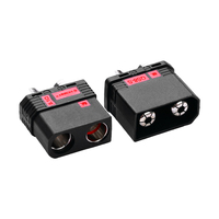 Connecteur de batterie anti-étincelles QS8S YOUWEI mâle/femelle 110A 600V nickelé 2P, prise d'alimentation haute intensité pour RC, vélo électrique, lithium PA66