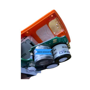 SENKO-Detector de gas portátil multifunción, sensor H2s <span class=keywords><strong>O2</strong></span> Lel Co con monitor LCD, batería recargable, Ip67 analizador de gas, con batería - Product Image 4