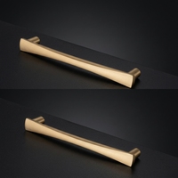 Poignées de meuble modernes personnalisées en Zamak pour villas, poignées de commode multicolores, boutons assortis, ensemble de quincaillerie de garde-robe, vente en gros directe usine