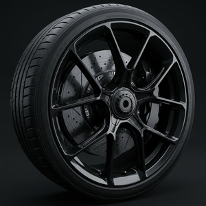 ล้ออัลลอยด์ฟอร์จสั่งทำพิเศษ ขนาด 18-22 นิ้ว สีเทาเมทัลลิก ขอบลึกแบบซี่ลวด  สำหรับ <span class=keywords><strong>Porsche</strong></span> 911 Cayman <span class=keywords><strong>Panamera</strong></span> - Product Image 4